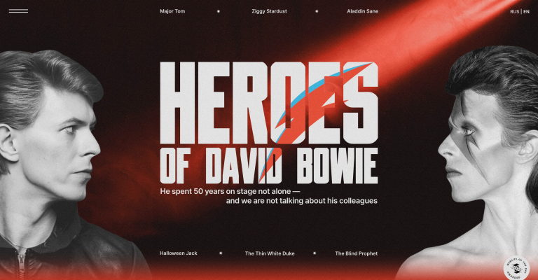 Heros Of David Bowie